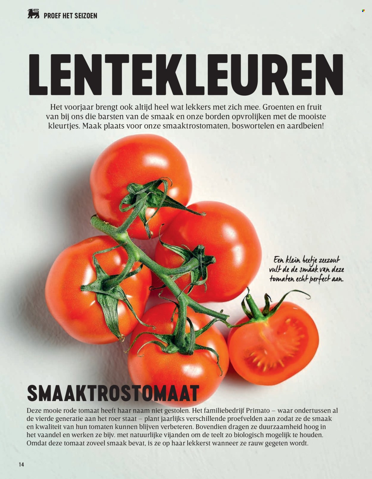 Delhaize-aanbieding . Pagina 14.