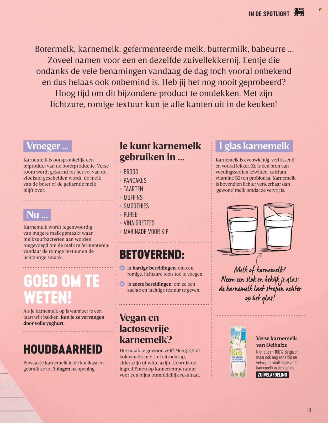 Delhaize-aanbieding . Pagina 19.