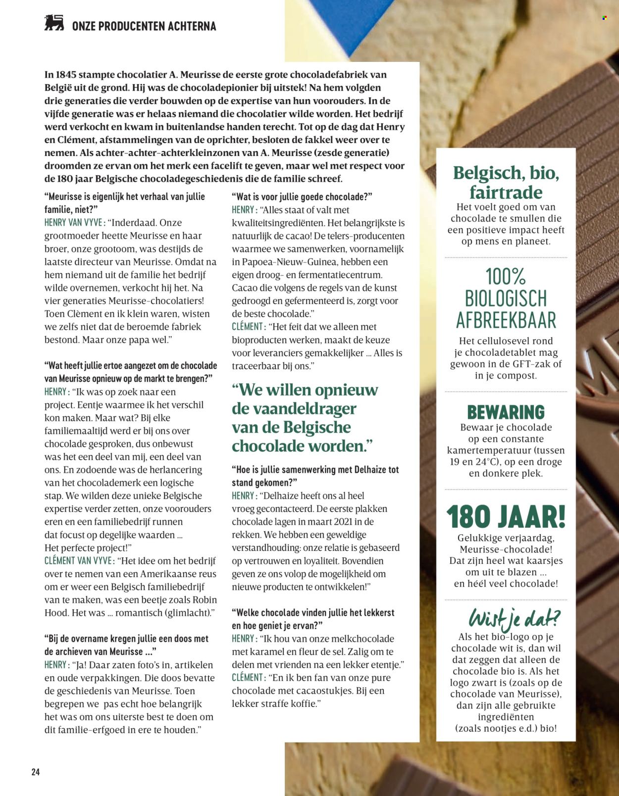 Delhaize-aanbieding . Pagina 24.
