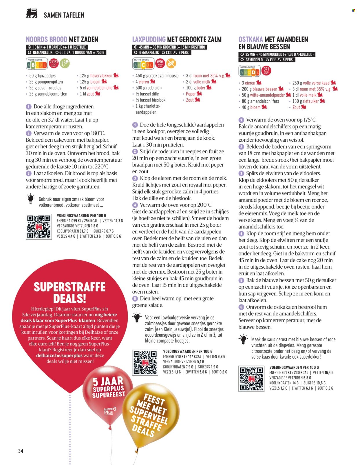 Delhaize-aanbieding . Pagina 34.