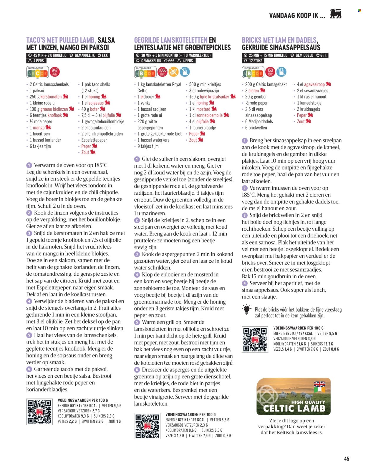 Delhaize-aanbieding . Pagina 45.