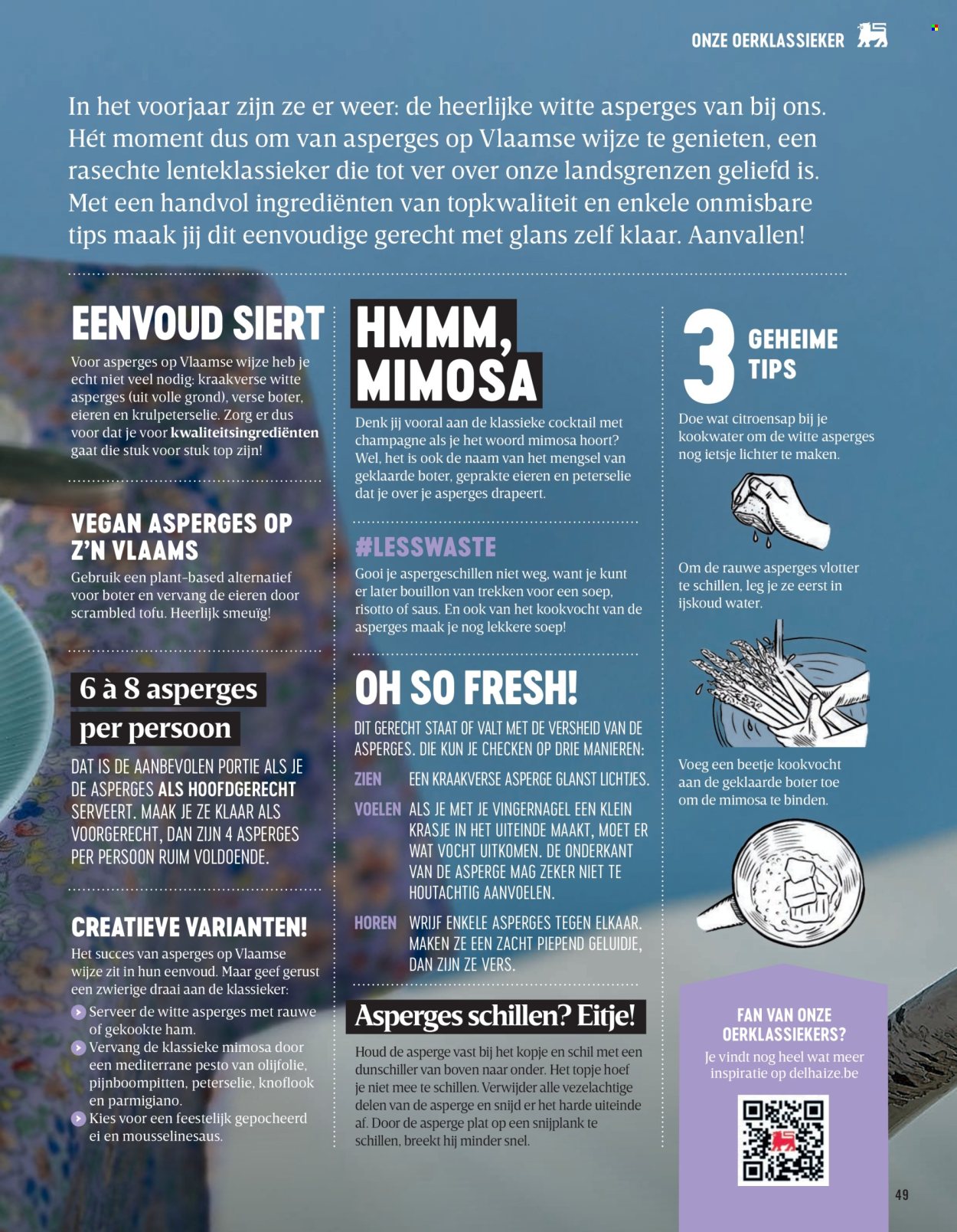 Delhaize-aanbieding . Pagina 49.