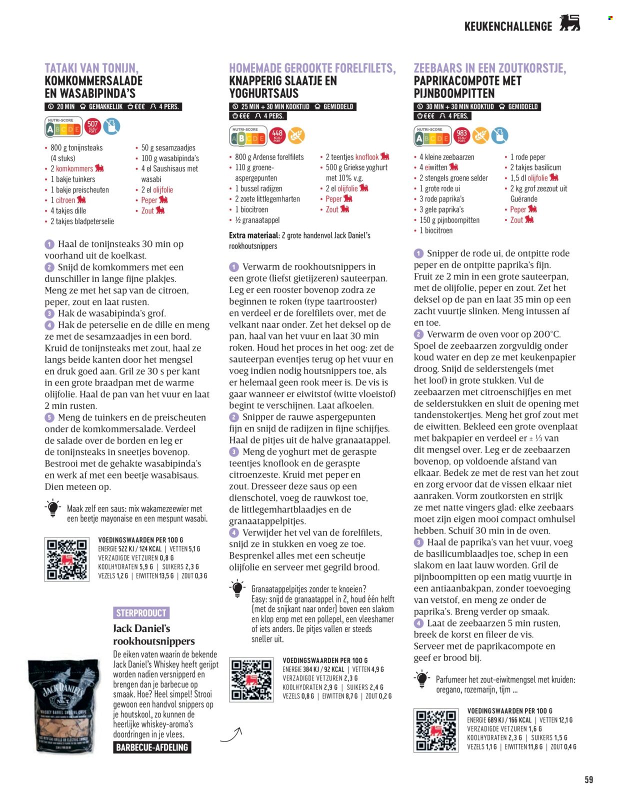 Delhaize-aanbieding . Pagina 59.