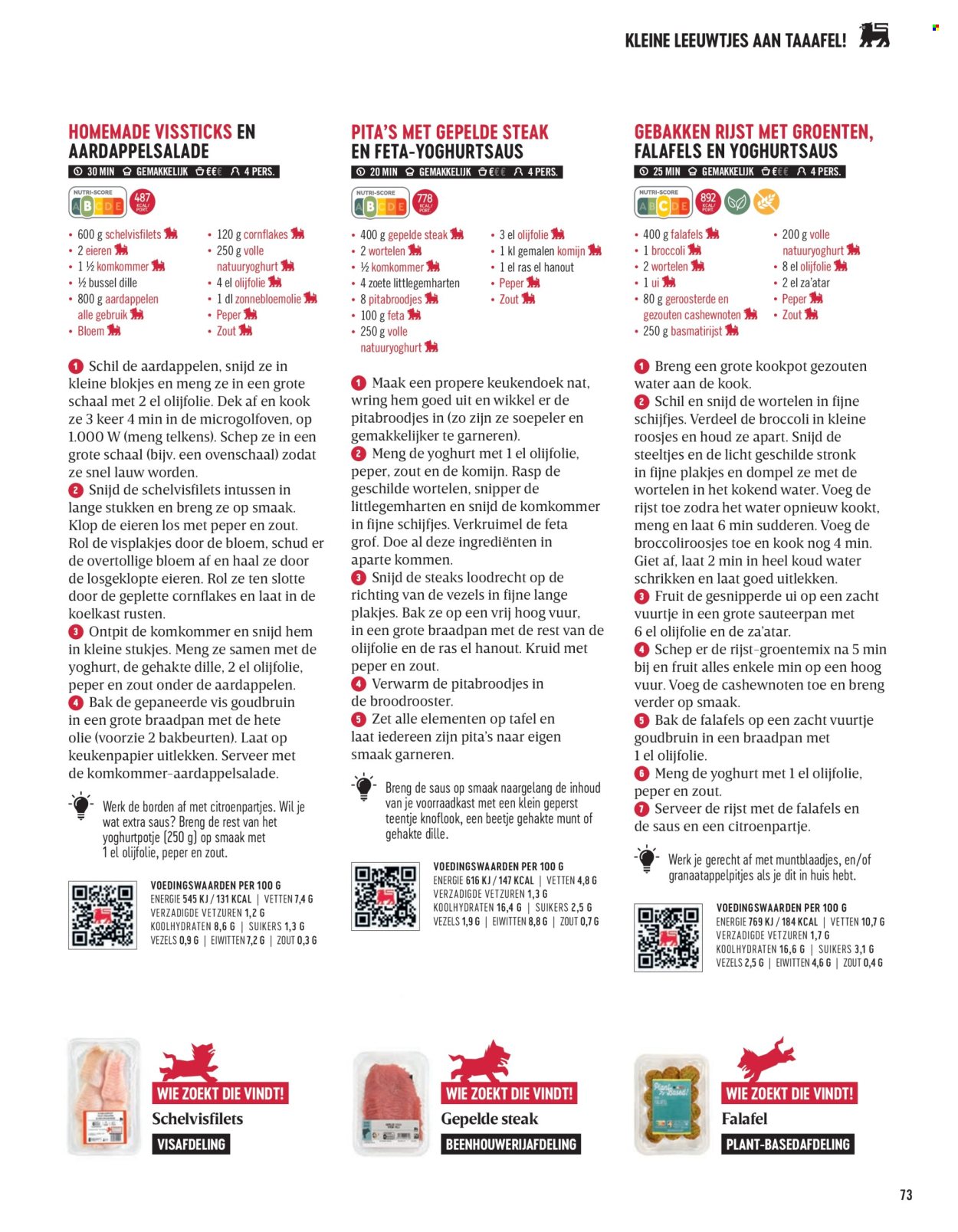 Delhaize-aanbieding . Pagina 73.