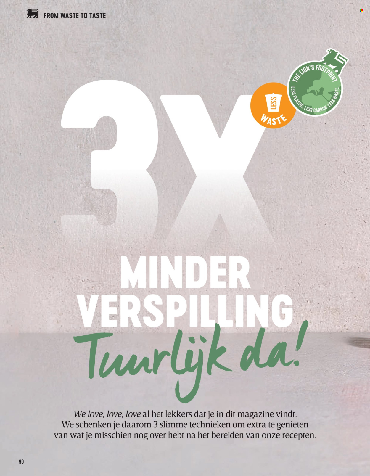 Delhaize-aanbieding . Pagina 90.