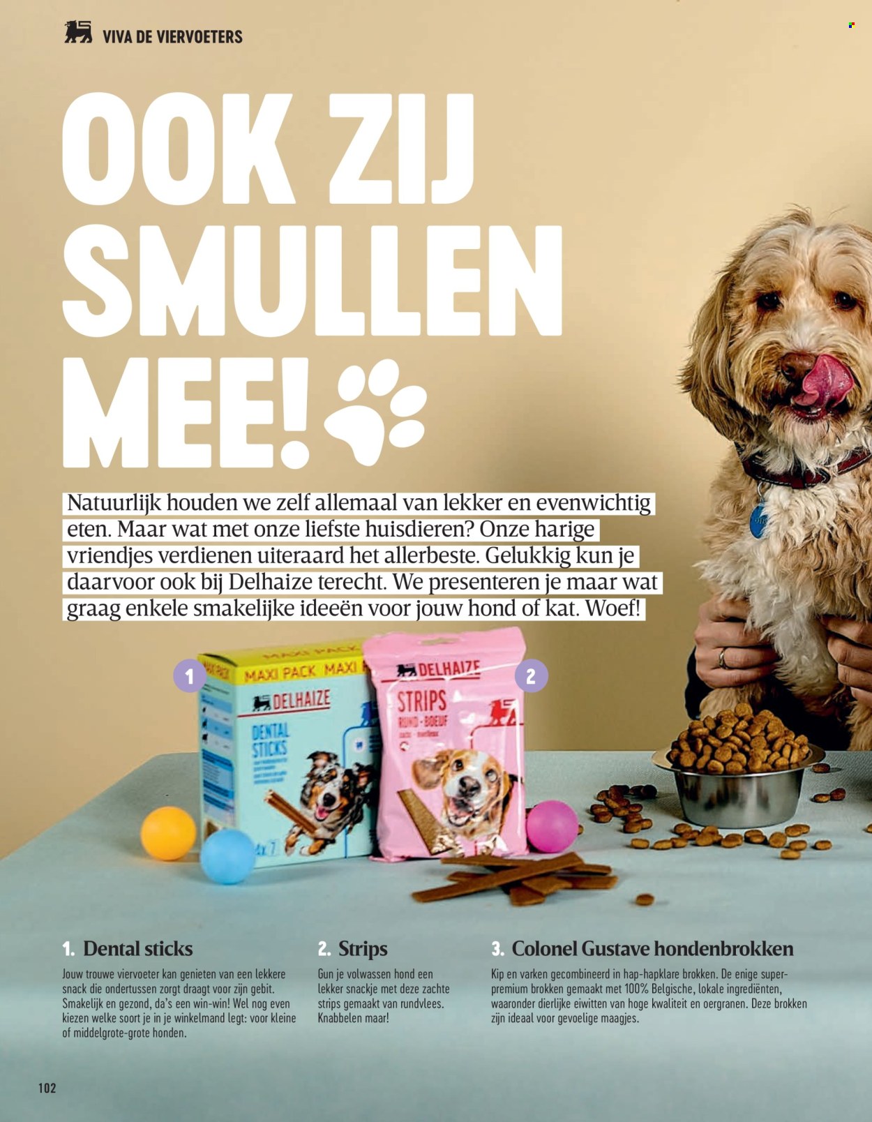 Delhaize-aanbieding . Pagina 102.