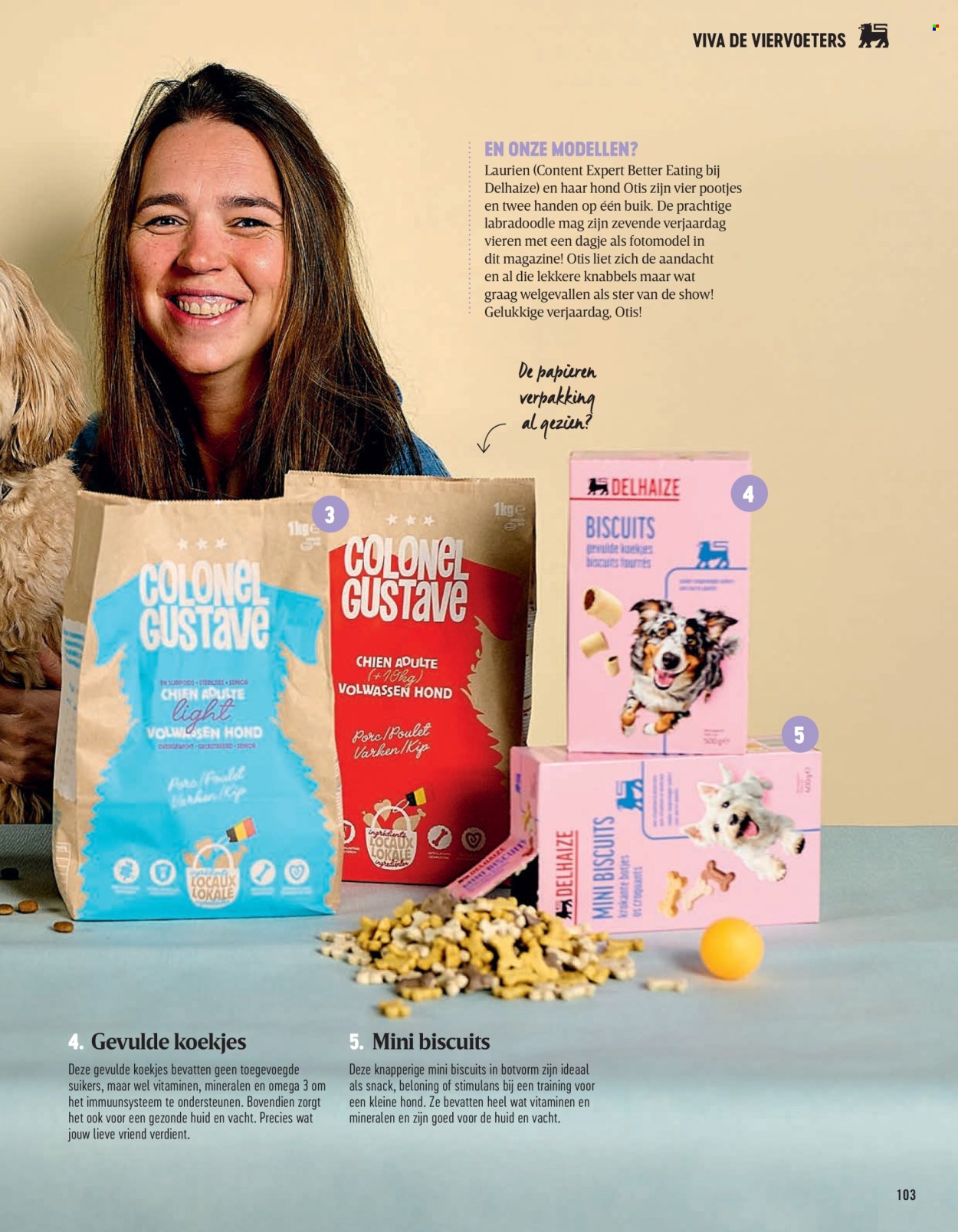 Delhaize-aanbieding . Pagina 103.