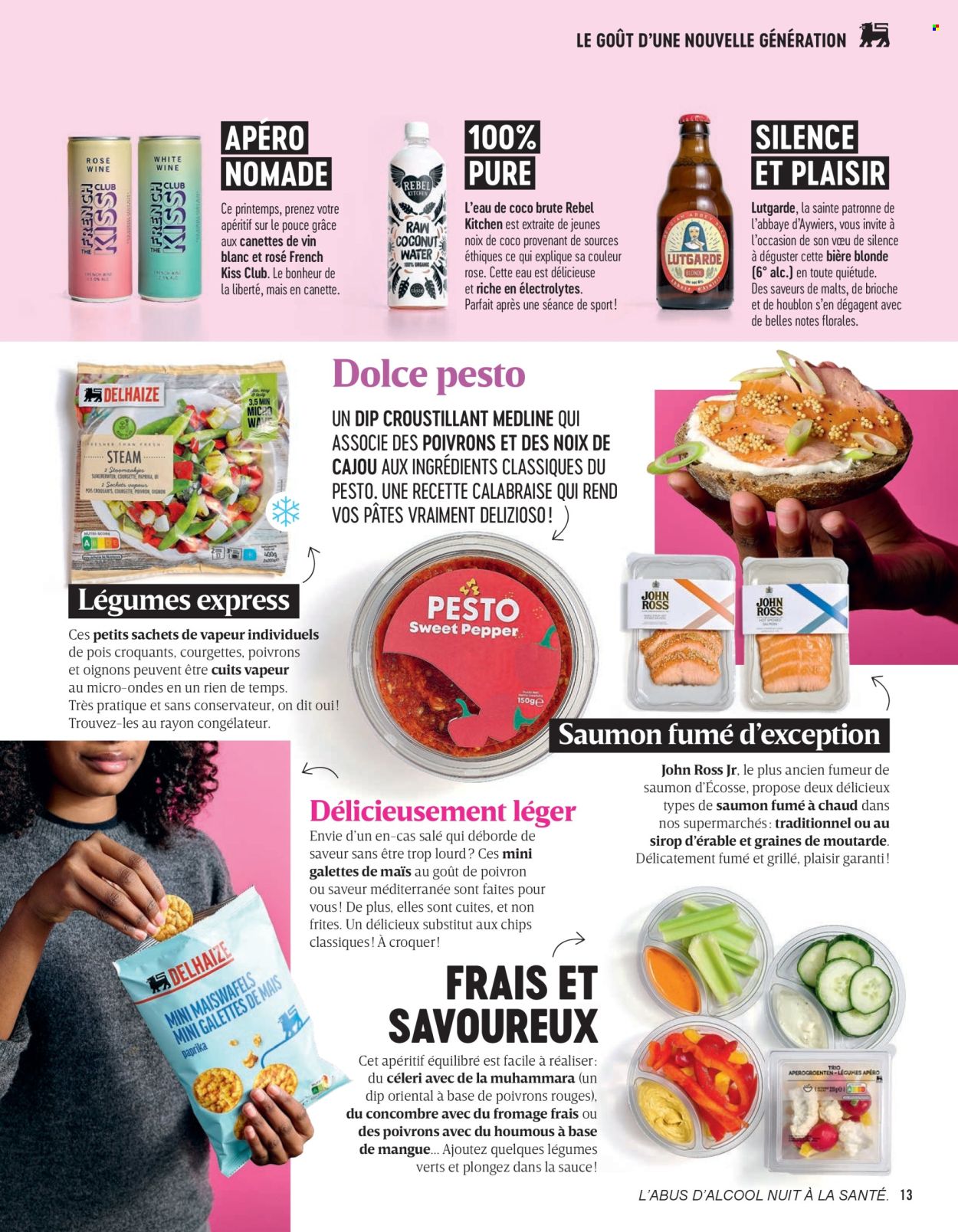Delhaize-aanbieding . Pagina 13.