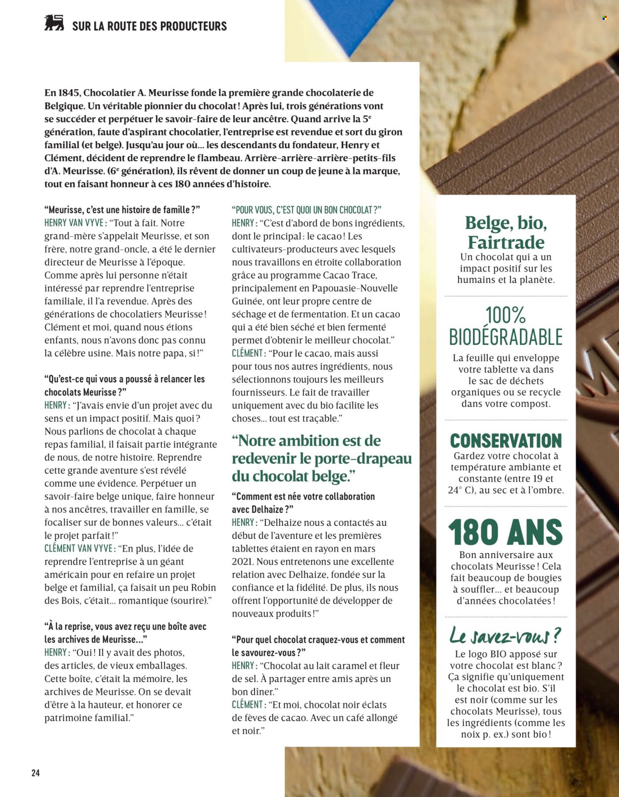 Delhaize-aanbieding . Pagina 24.