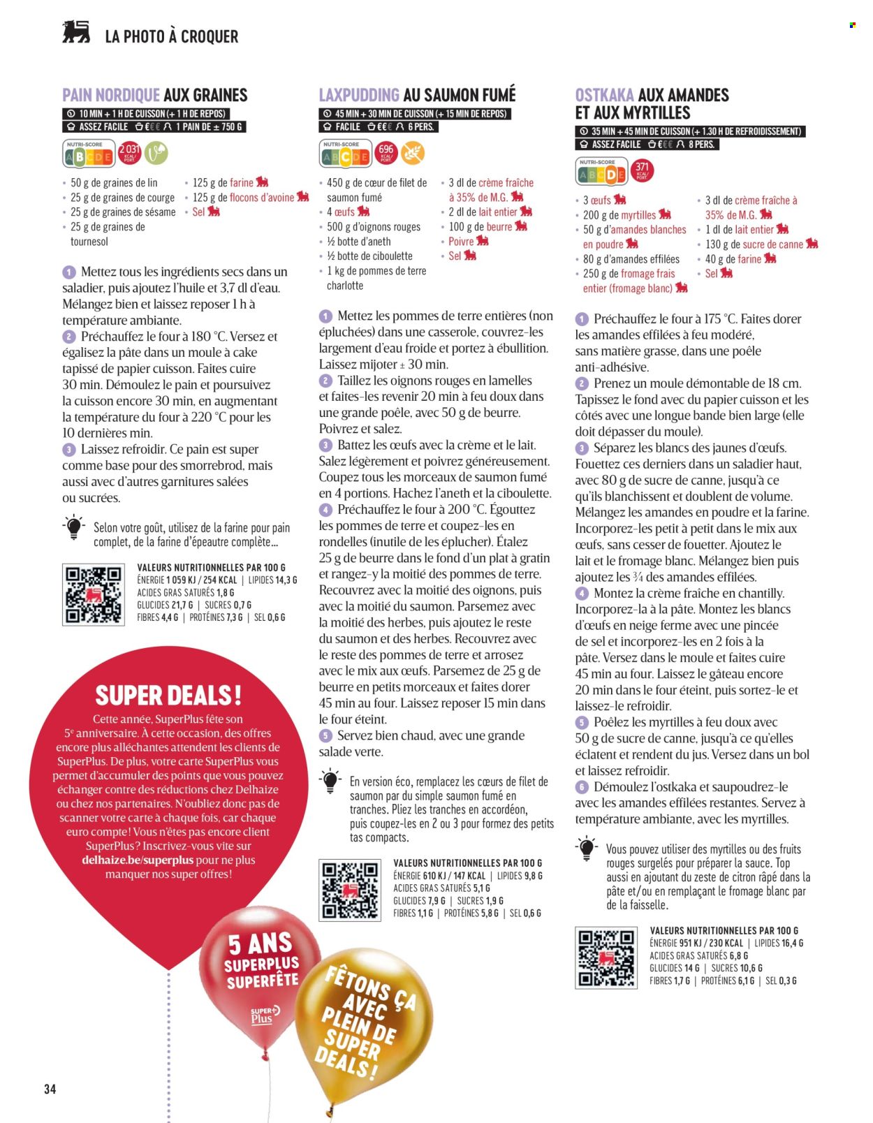 Delhaize-aanbieding . Pagina 34.