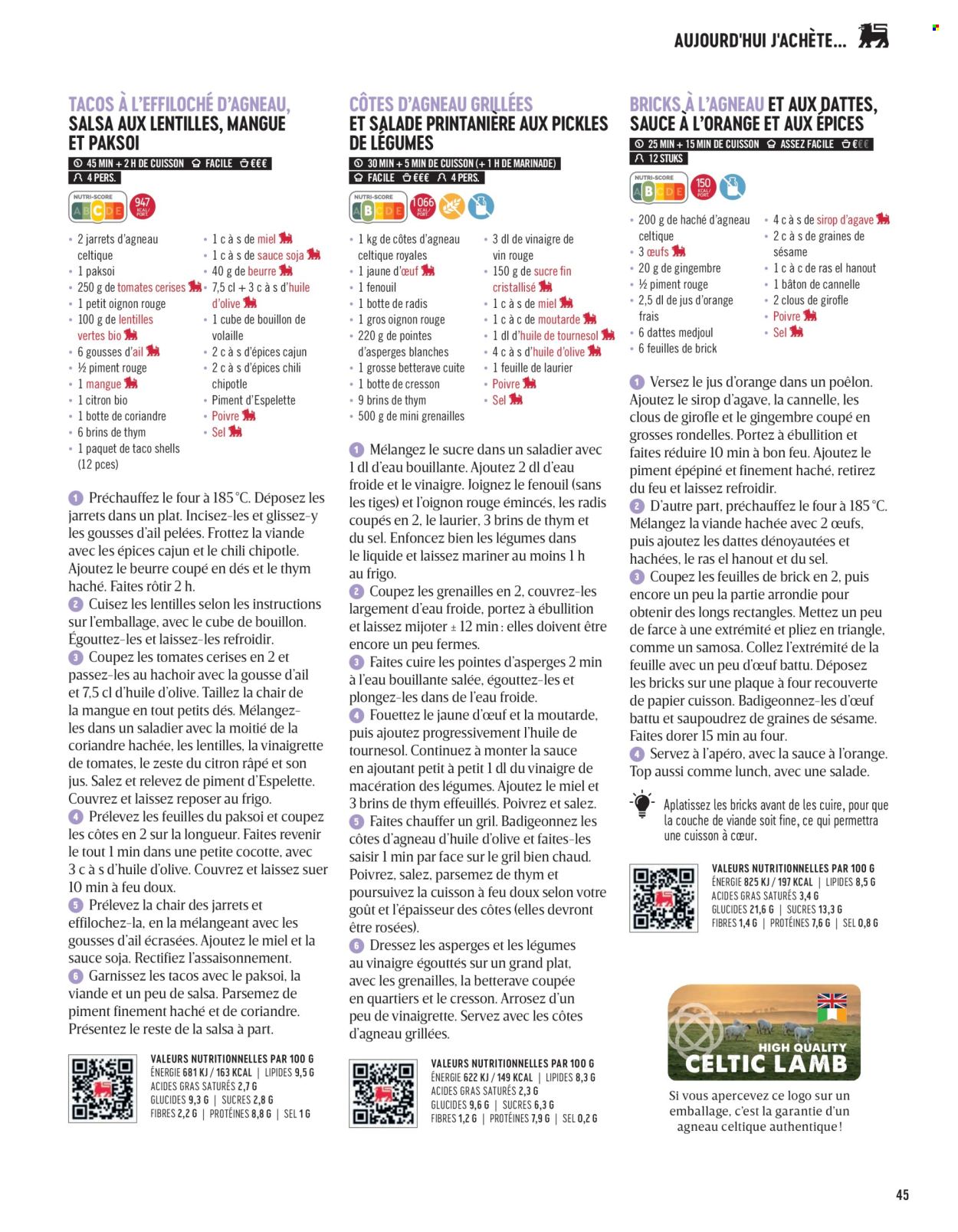 Delhaize-aanbieding . Pagina 45.