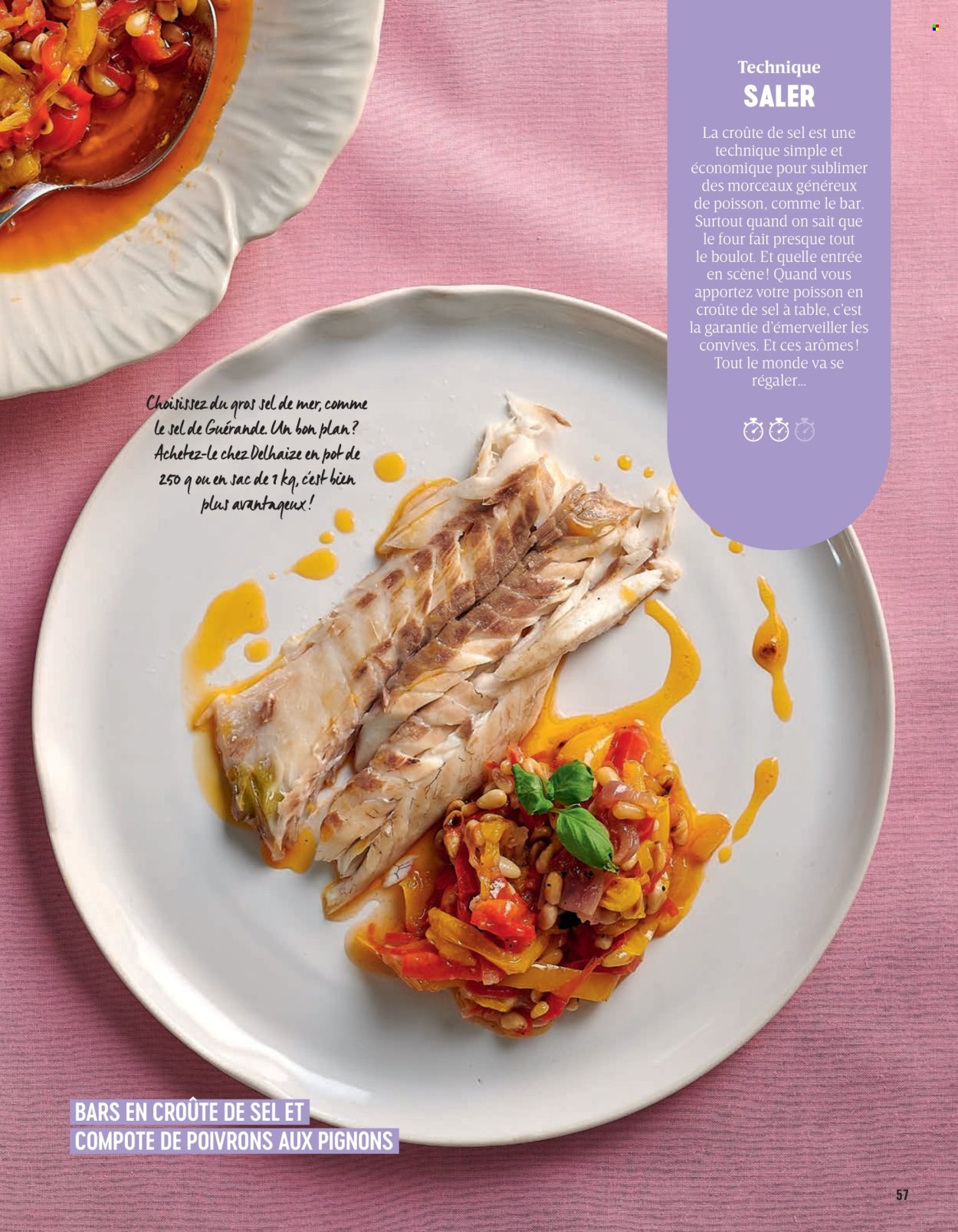 Delhaize-aanbieding . Pagina 57.