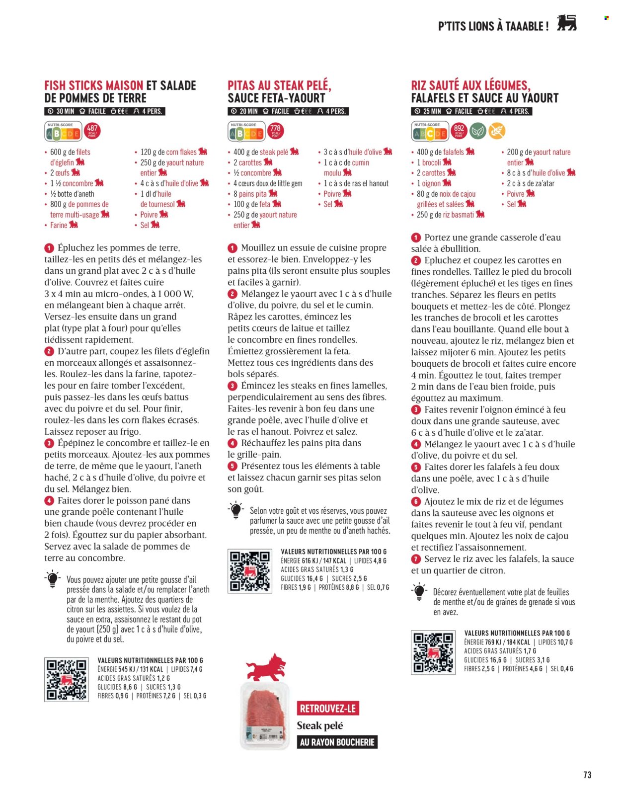 Delhaize-aanbieding . Pagina 73.
