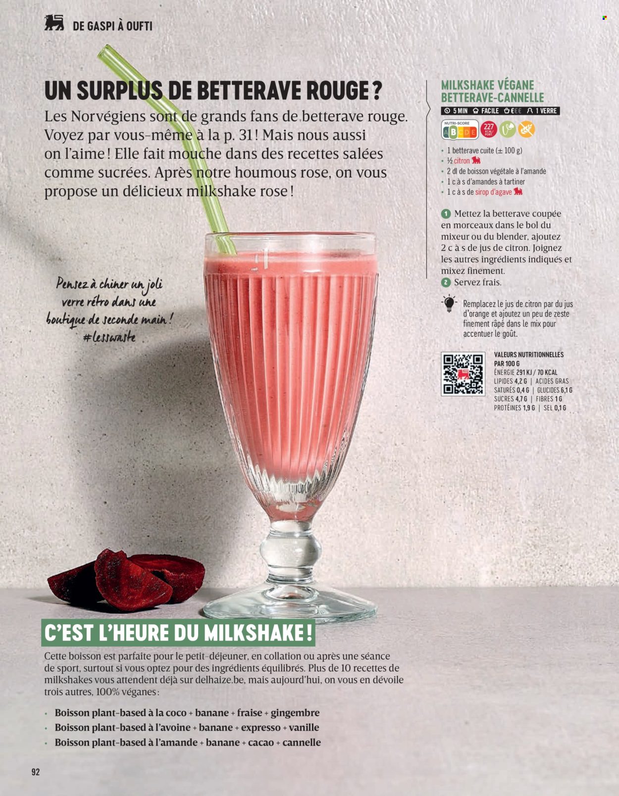 Delhaize-aanbieding . Pagina 92.