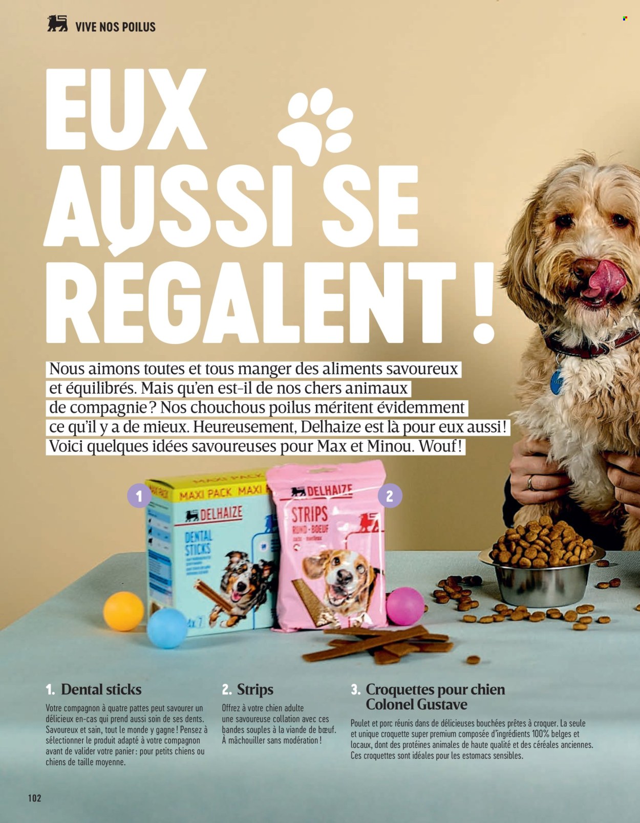 Delhaize-aanbieding . Pagina 102.