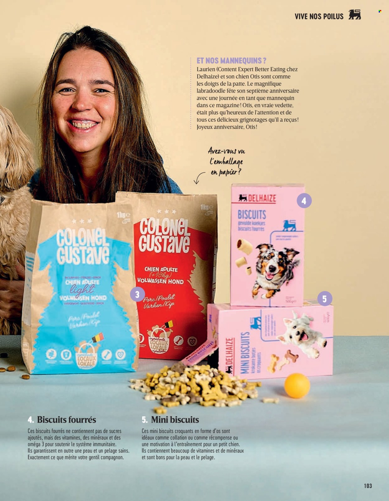 Delhaize-aanbieding . Pagina 103.