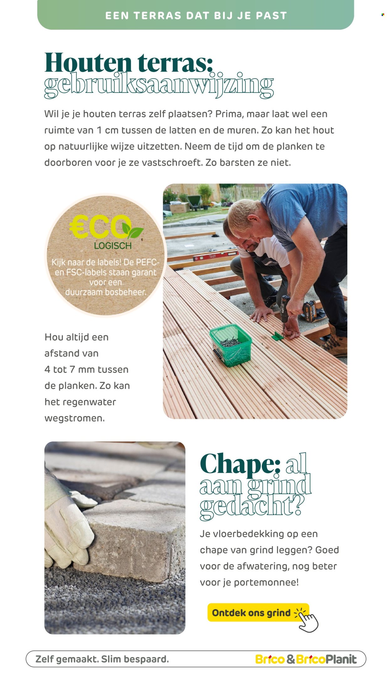 Brico-aanbieding . Pagina 44.