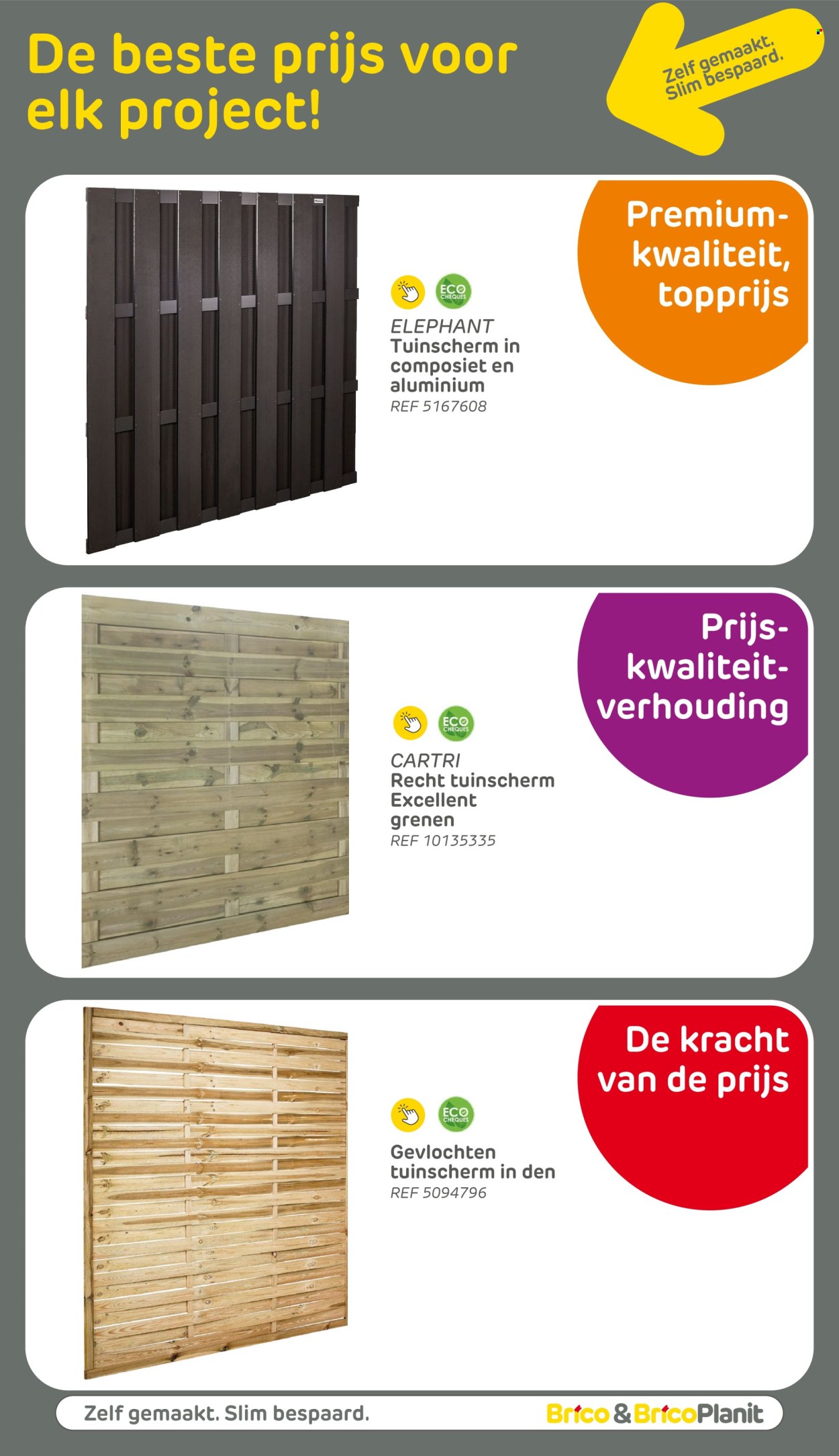 Brico-aanbieding . Pagina 108.