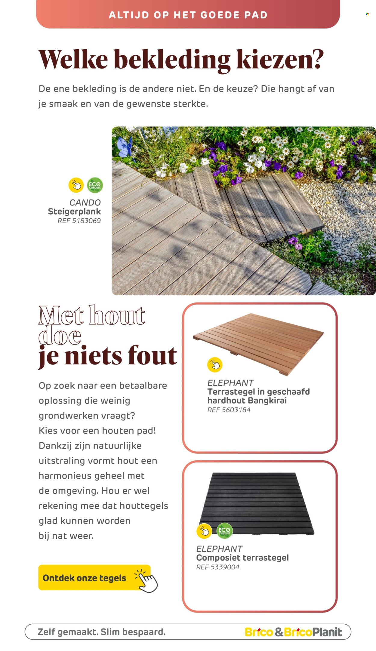 Brico-aanbieding . Pagina 128.