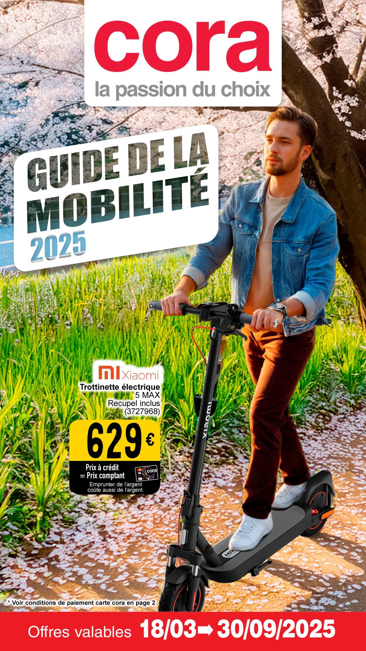 Cora-aanbieding  - 18.3.2025 - 30.9.2025. Pagina 1.