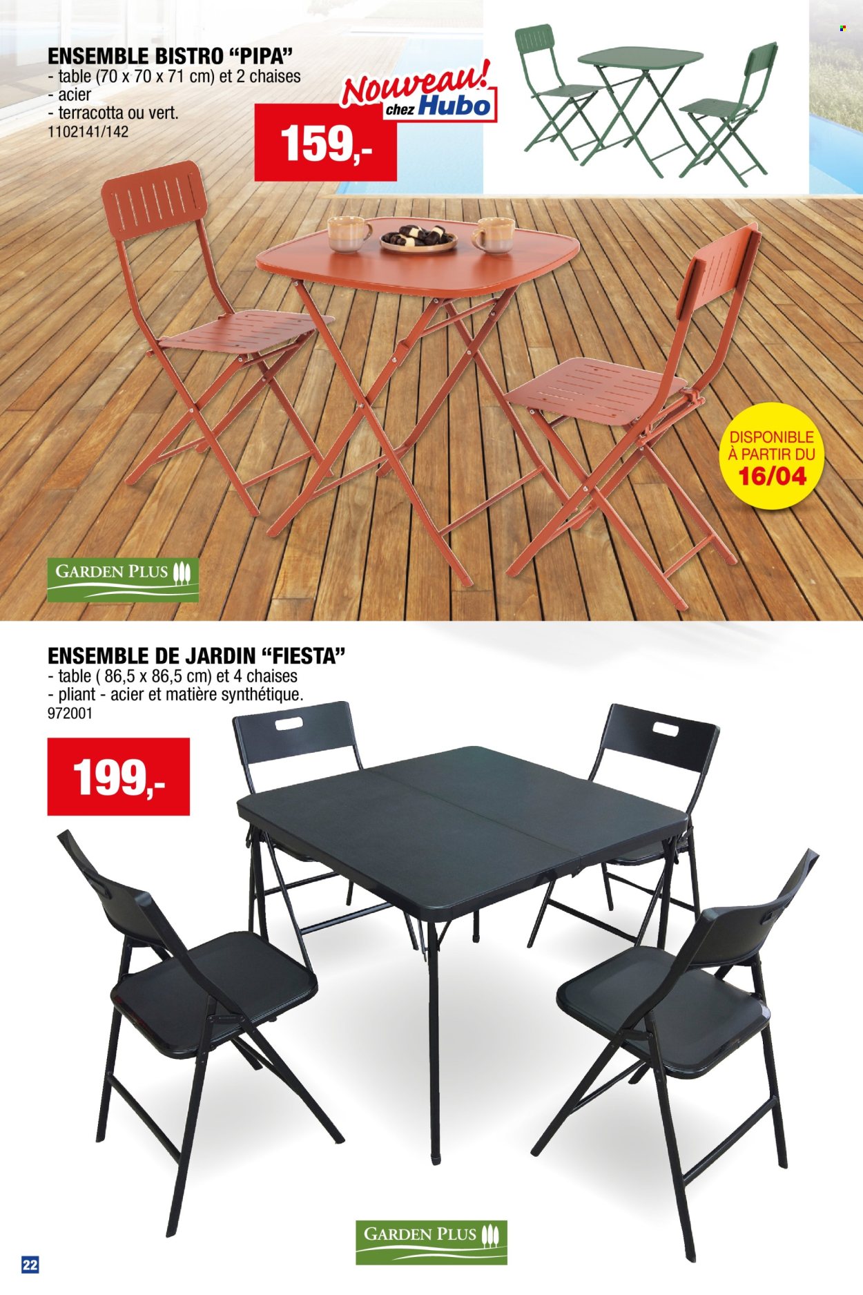 Hubo-aanbieding  - 26.3.2025 - 31.7.2025. Pagina 22.