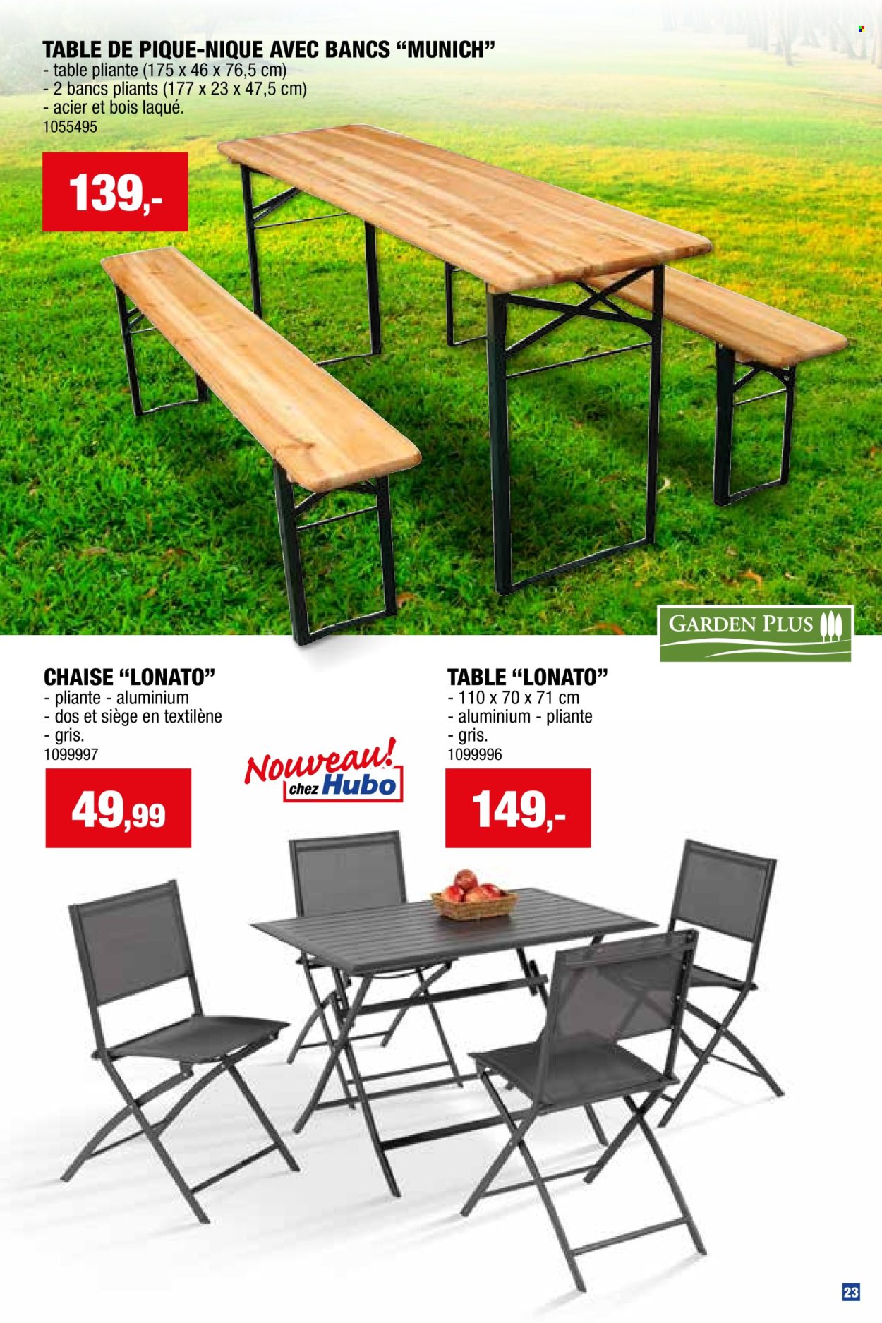 Hubo-aanbieding  - 26.3.2025 - 31.7.2025. Pagina 23.