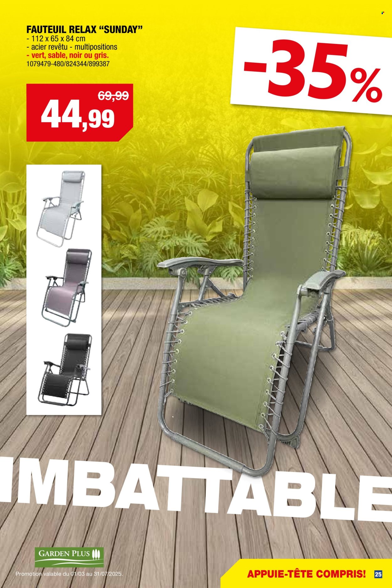 Hubo-aanbieding  - 26.3.2025 - 31.7.2025. Pagina 25.