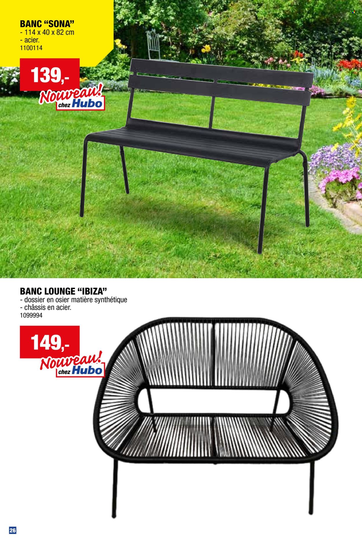 Hubo-aanbieding  - 26.3.2025 - 31.7.2025. Pagina 26.