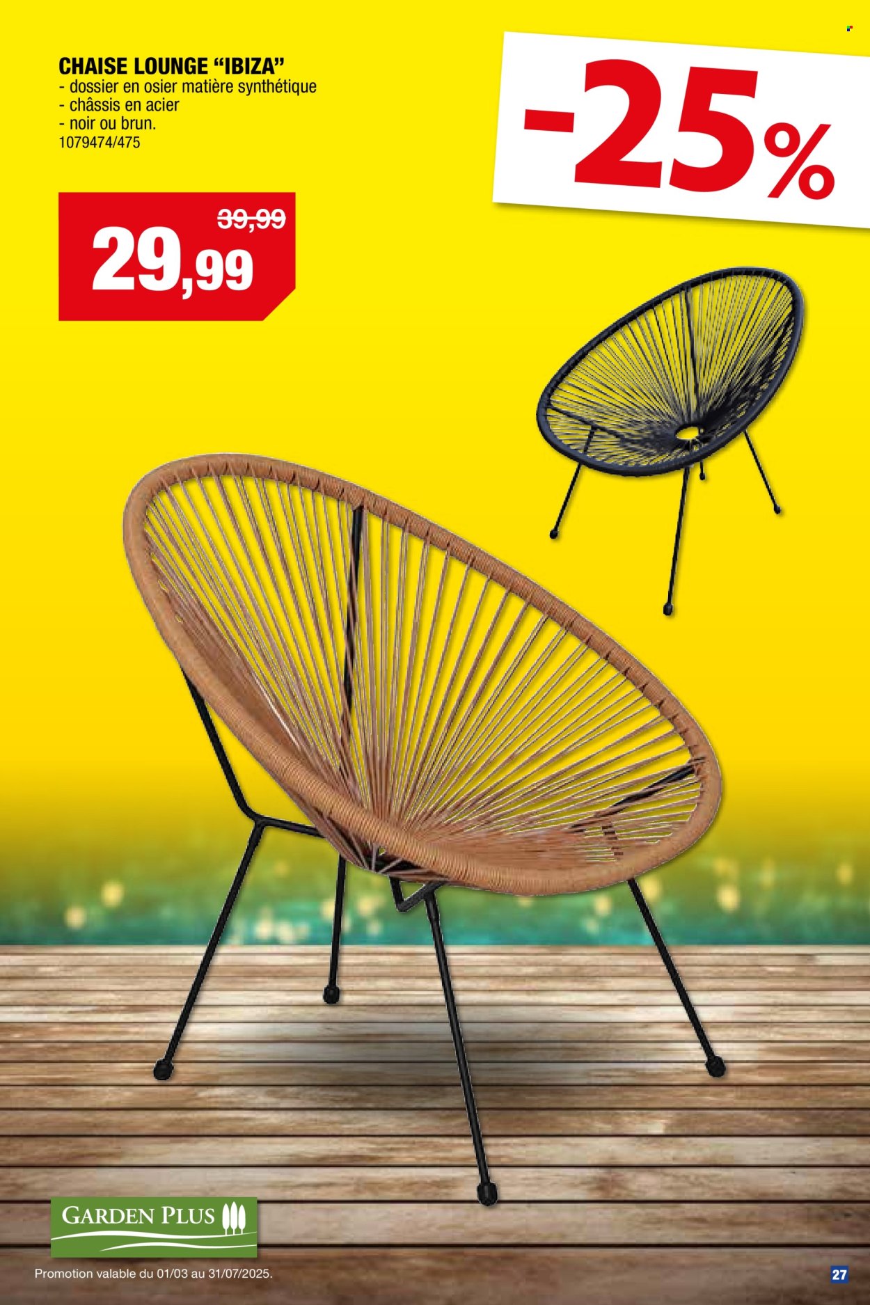 Hubo-aanbieding  - 26.3.2025 - 31.7.2025. Pagina 27.