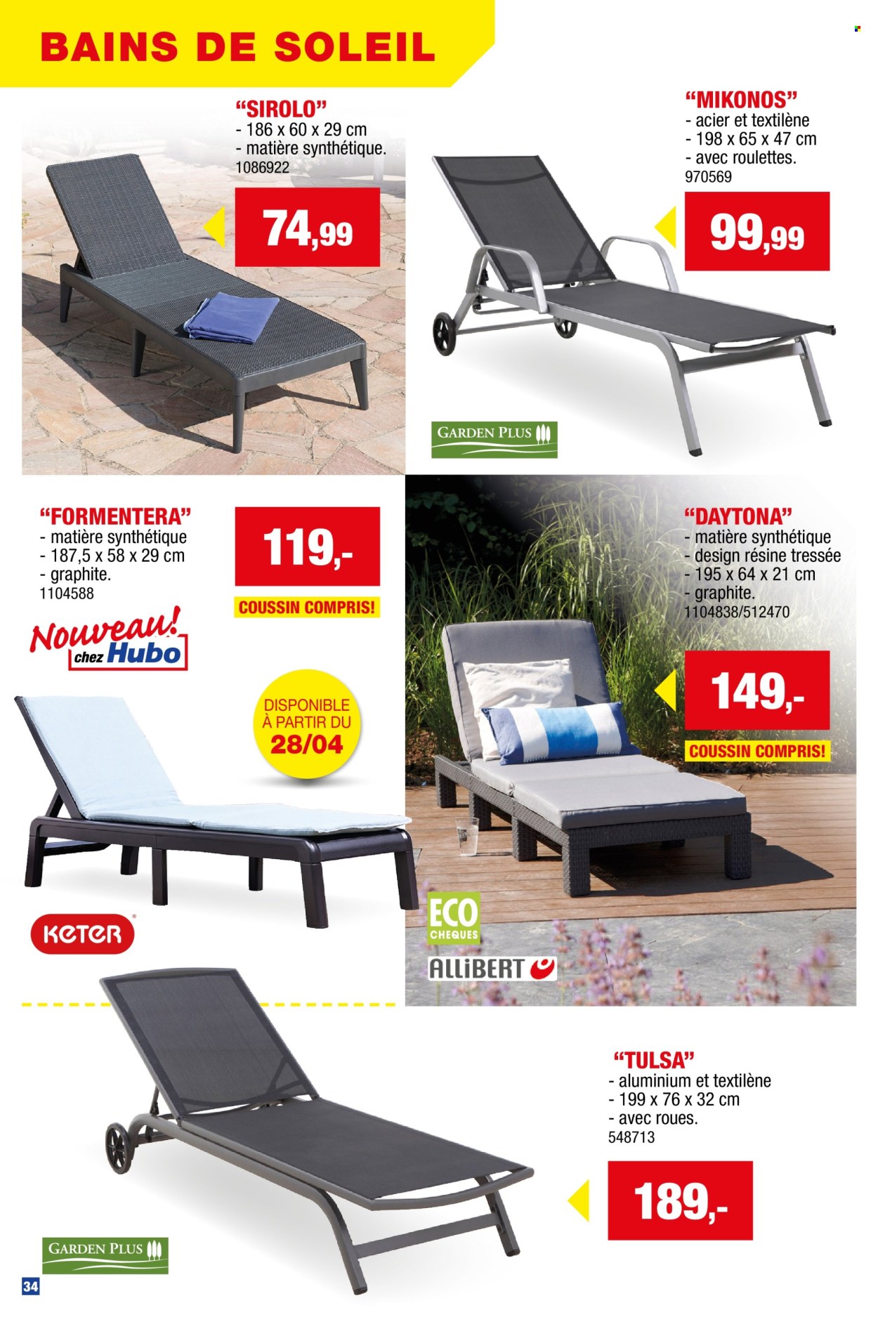 Hubo-aanbieding  - 26.3.2025 - 31.7.2025. Pagina 34.