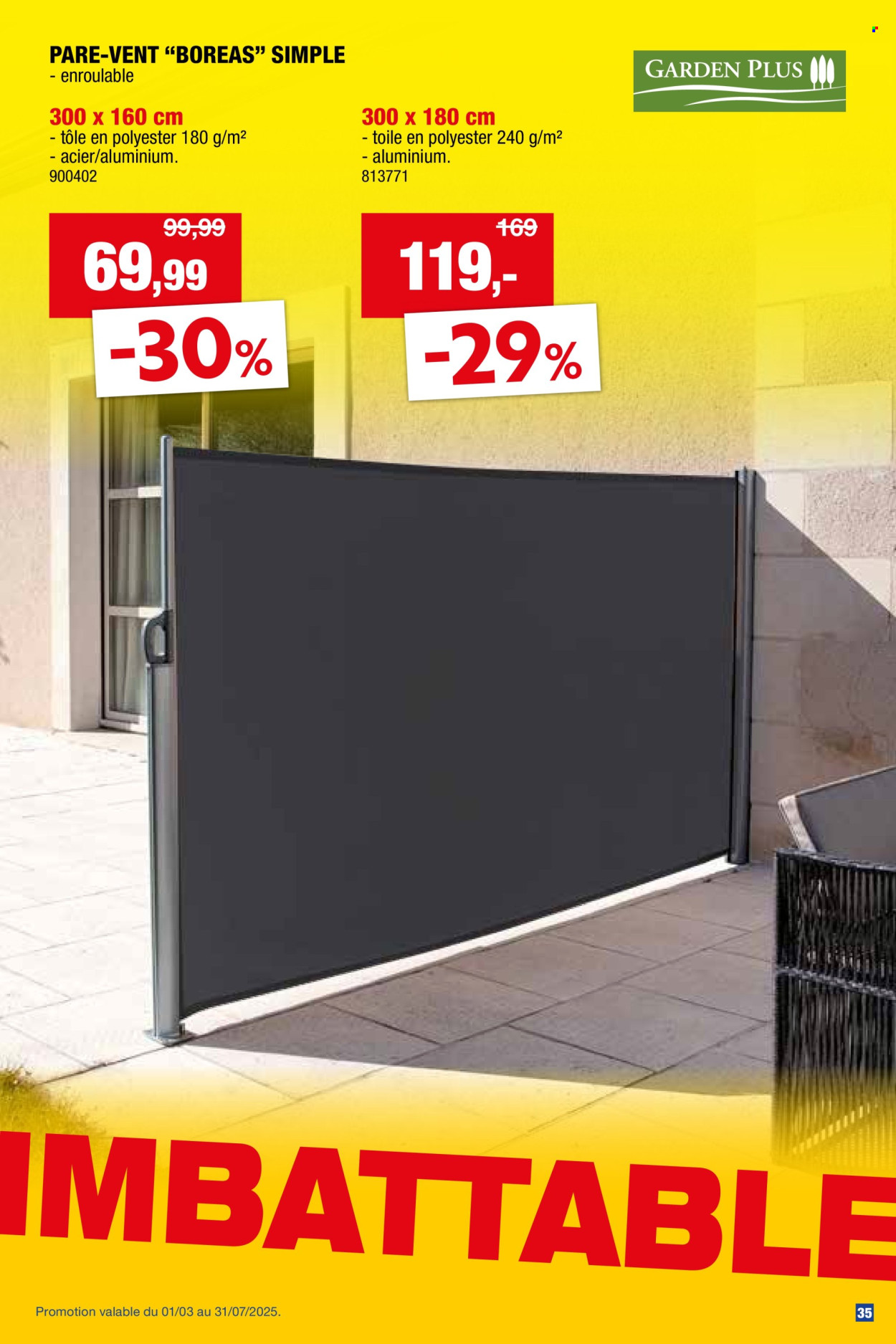 Hubo-aanbieding  - 26.3.2025 - 31.7.2025. Pagina 35.