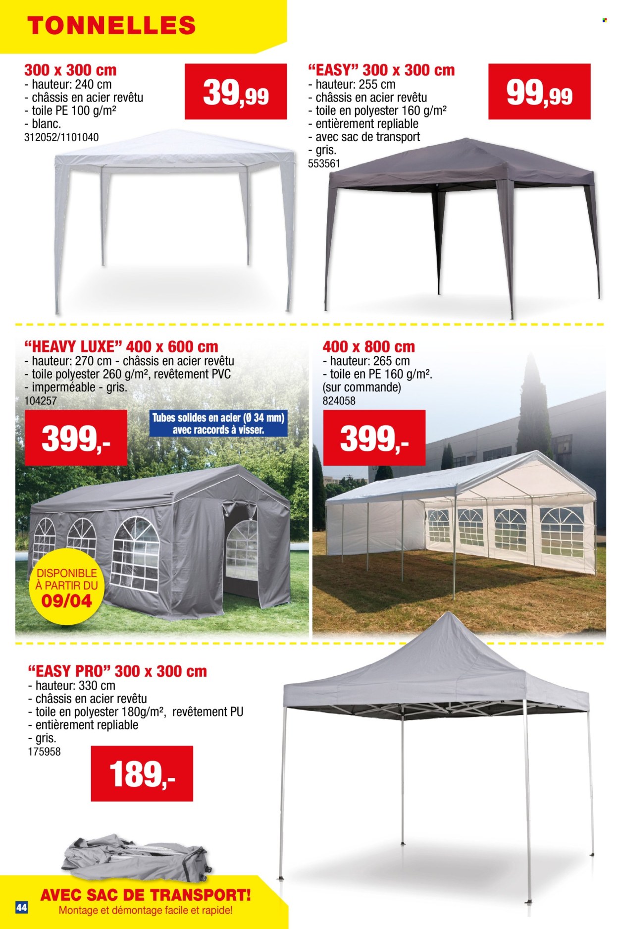 Hubo-aanbieding  - 26.3.2025 - 31.7.2025. Pagina 44.