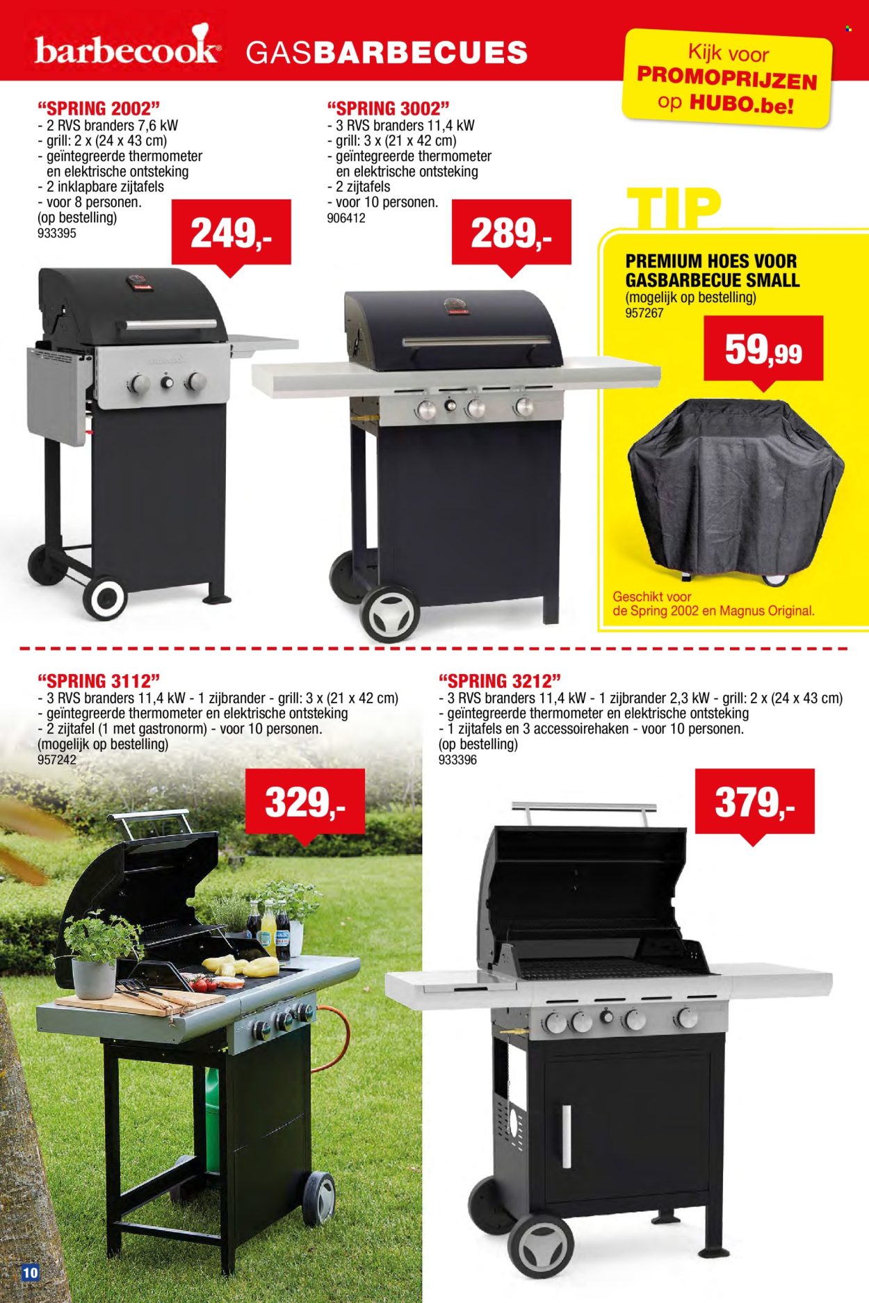 Hubo-aanbieding  - 16.4.2025 - 31.7.2025. Pagina 10.
