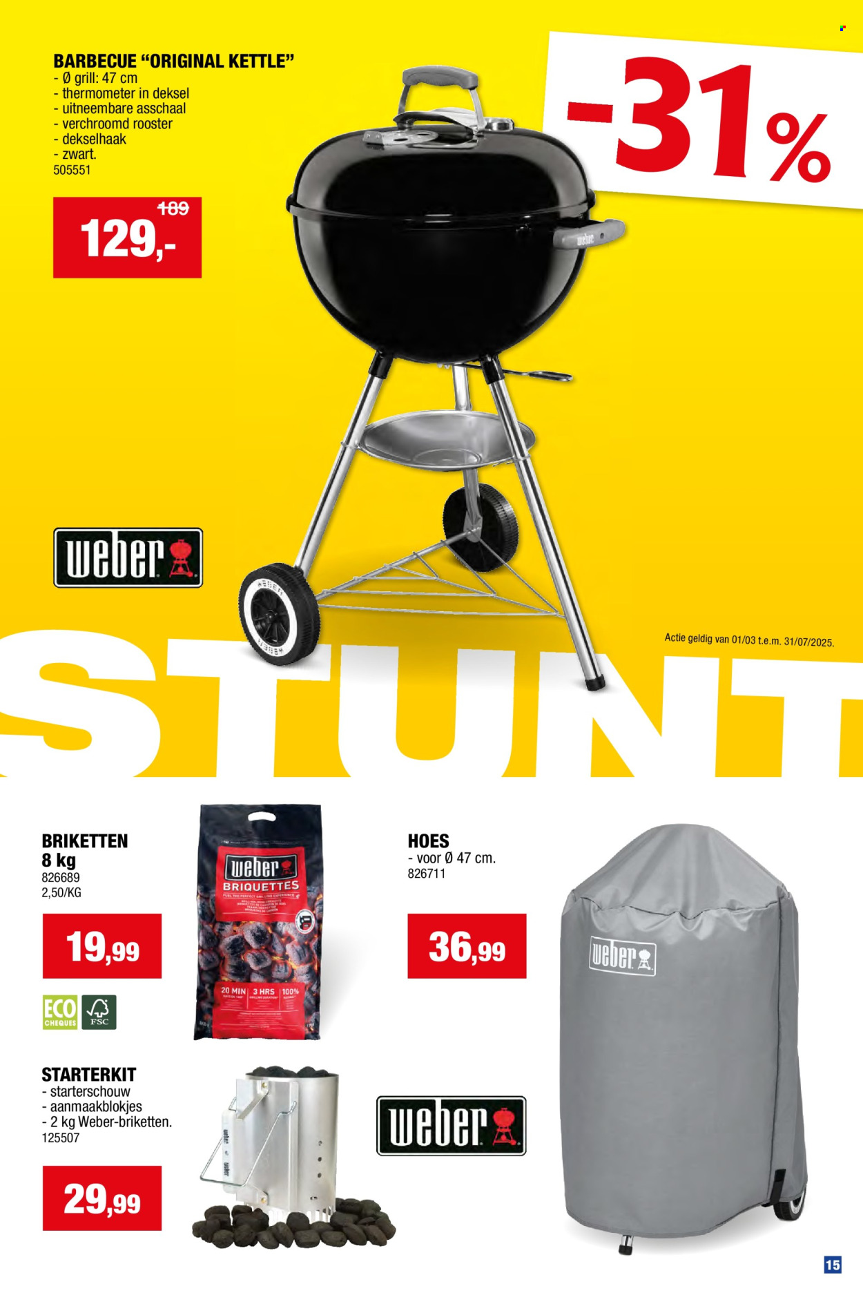 Hubo-aanbieding  - 16.4.2025 - 31.7.2025. Pagina 15.