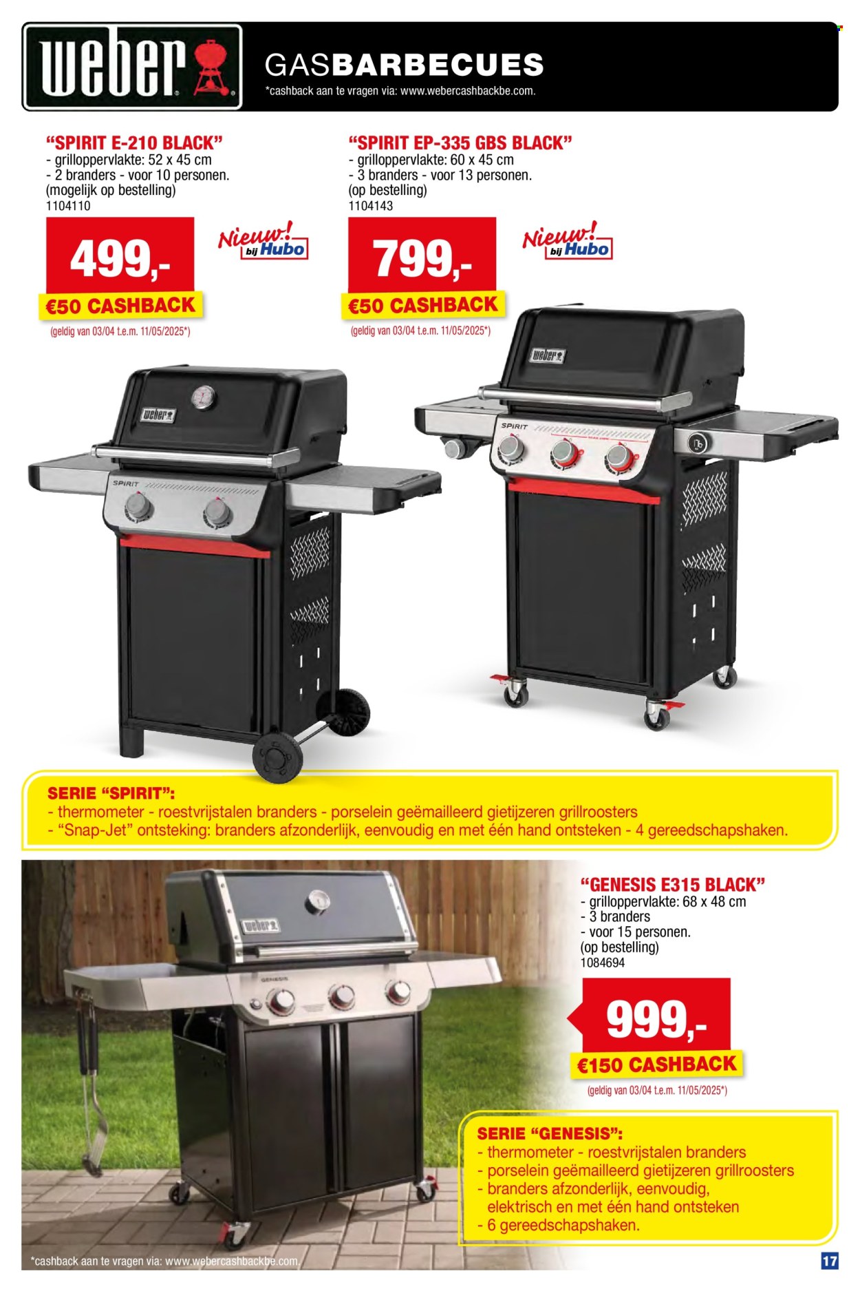 Hubo-aanbieding  - 16.4.2025 - 31.7.2025. Pagina 17.