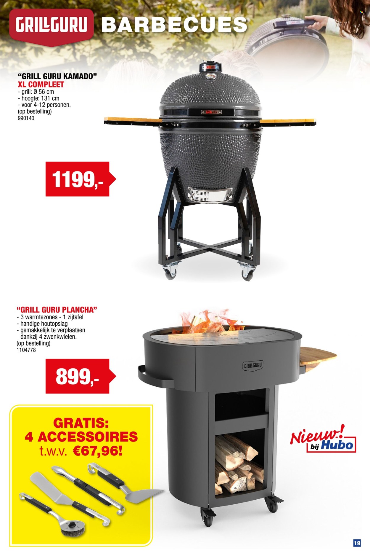 Hubo-aanbieding  - 16.4.2025 - 31.7.2025. Pagina 19.