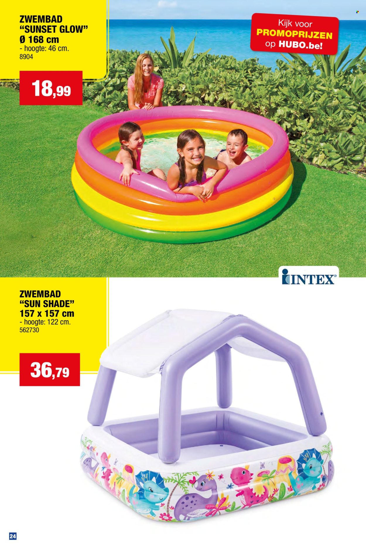 Hubo-aanbieding  - 16.4.2025 - 31.7.2025. Pagina 24.
