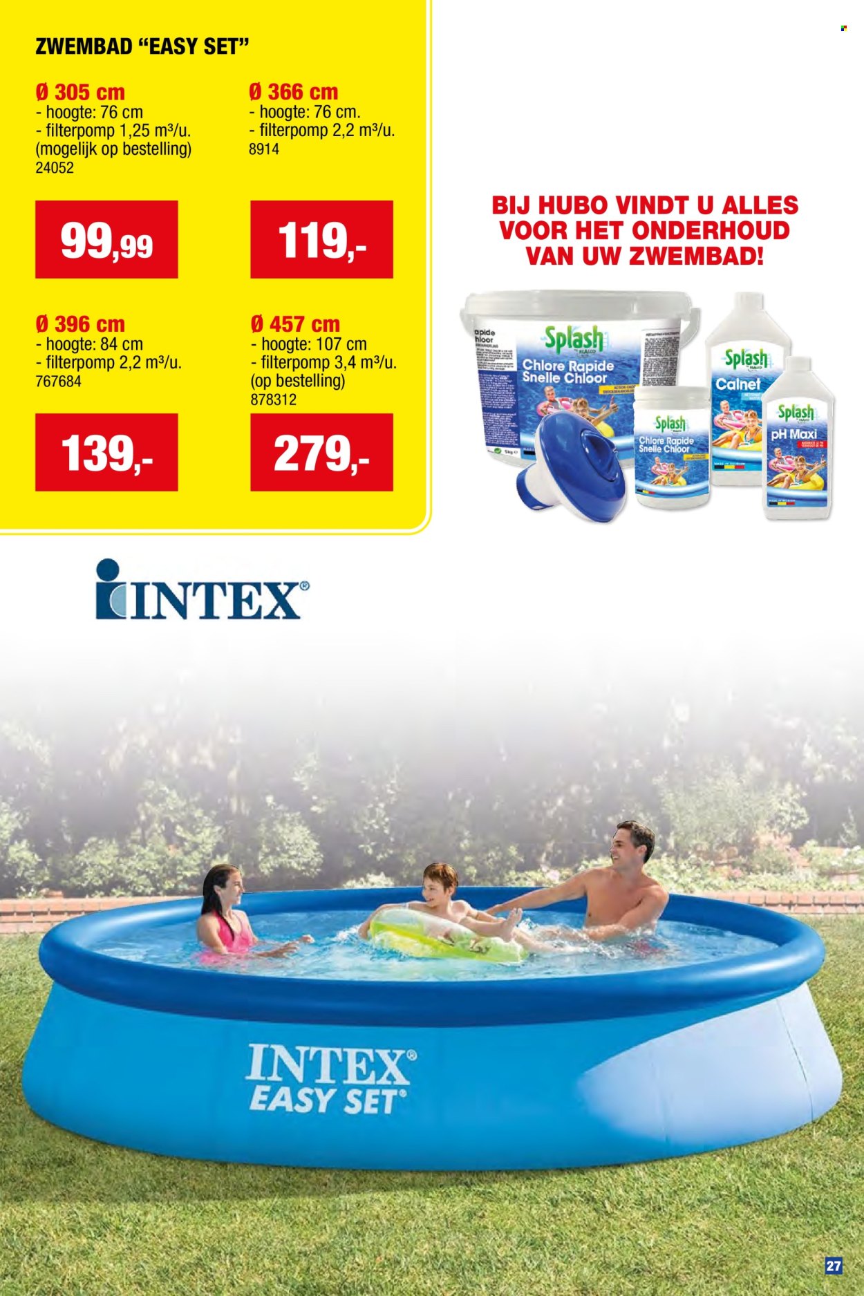 Hubo-aanbieding  - 16.4.2025 - 31.7.2025. Pagina 27.