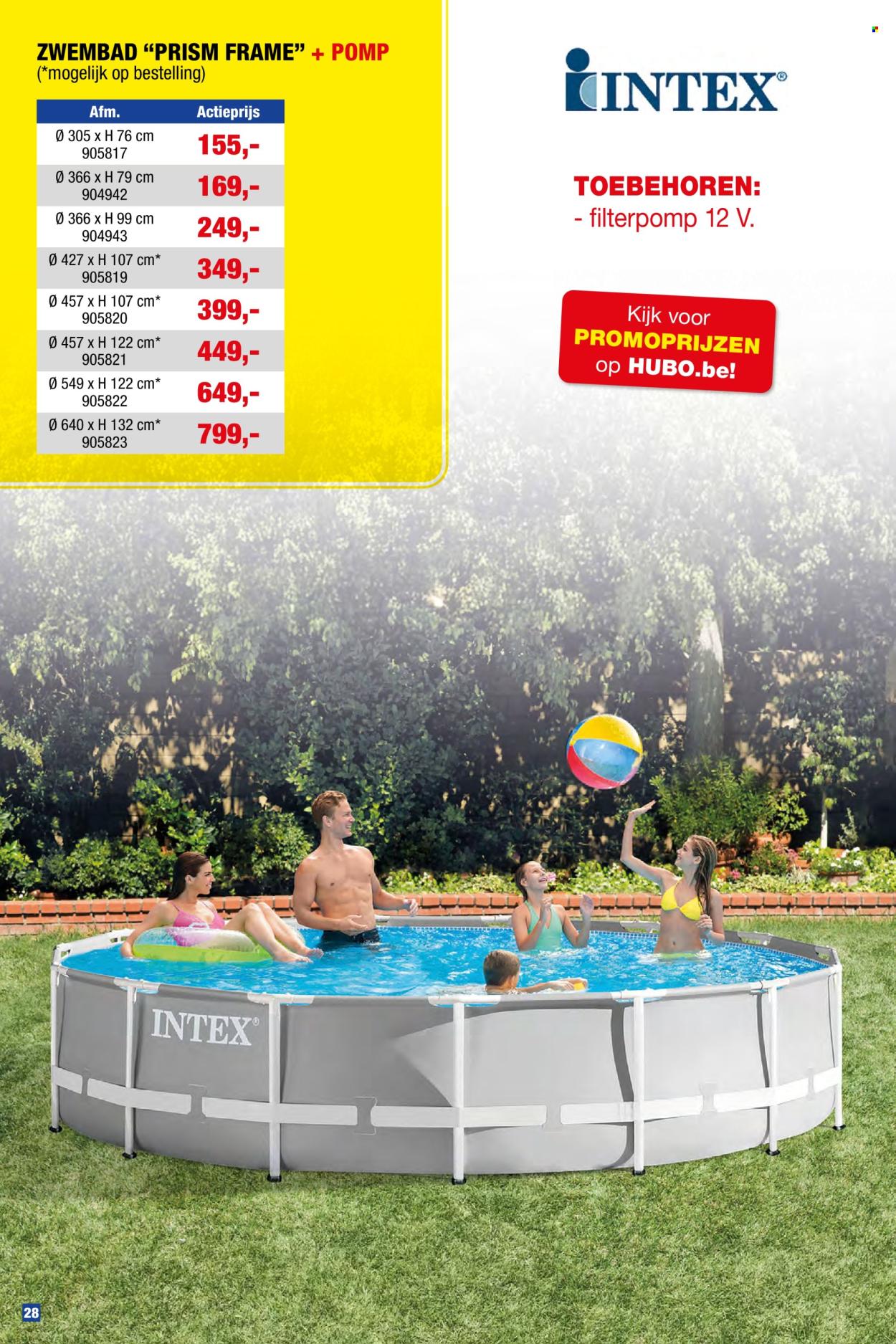 Hubo-aanbieding  - 16.4.2025 - 31.7.2025. Pagina 28.