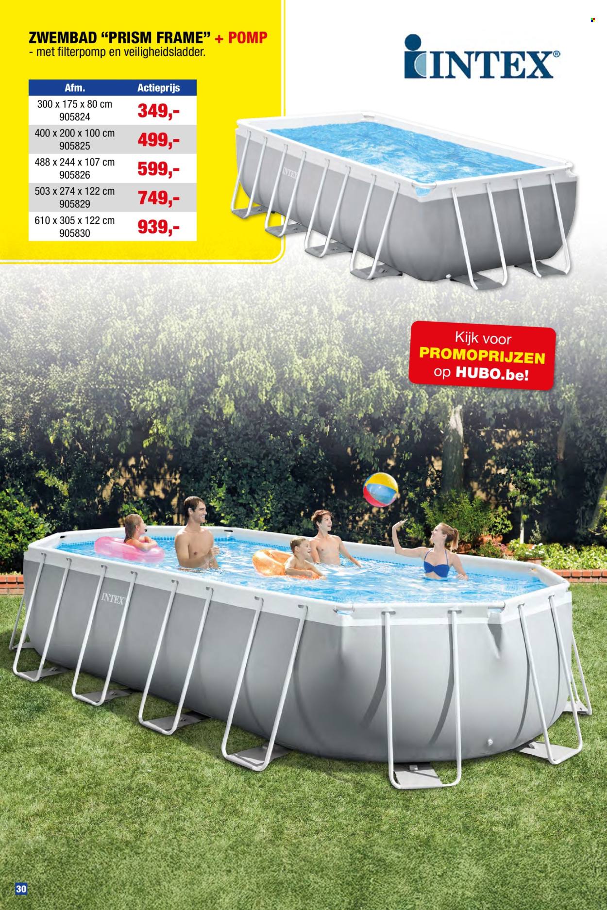Hubo-aanbieding  - 16.4.2025 - 31.7.2025. Pagina 30.