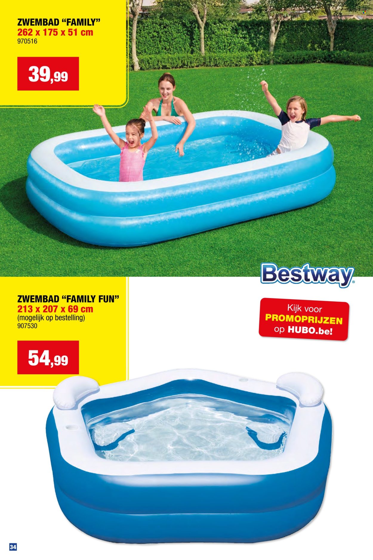 Hubo-aanbieding  - 16.4.2025 - 31.7.2025. Pagina 34.