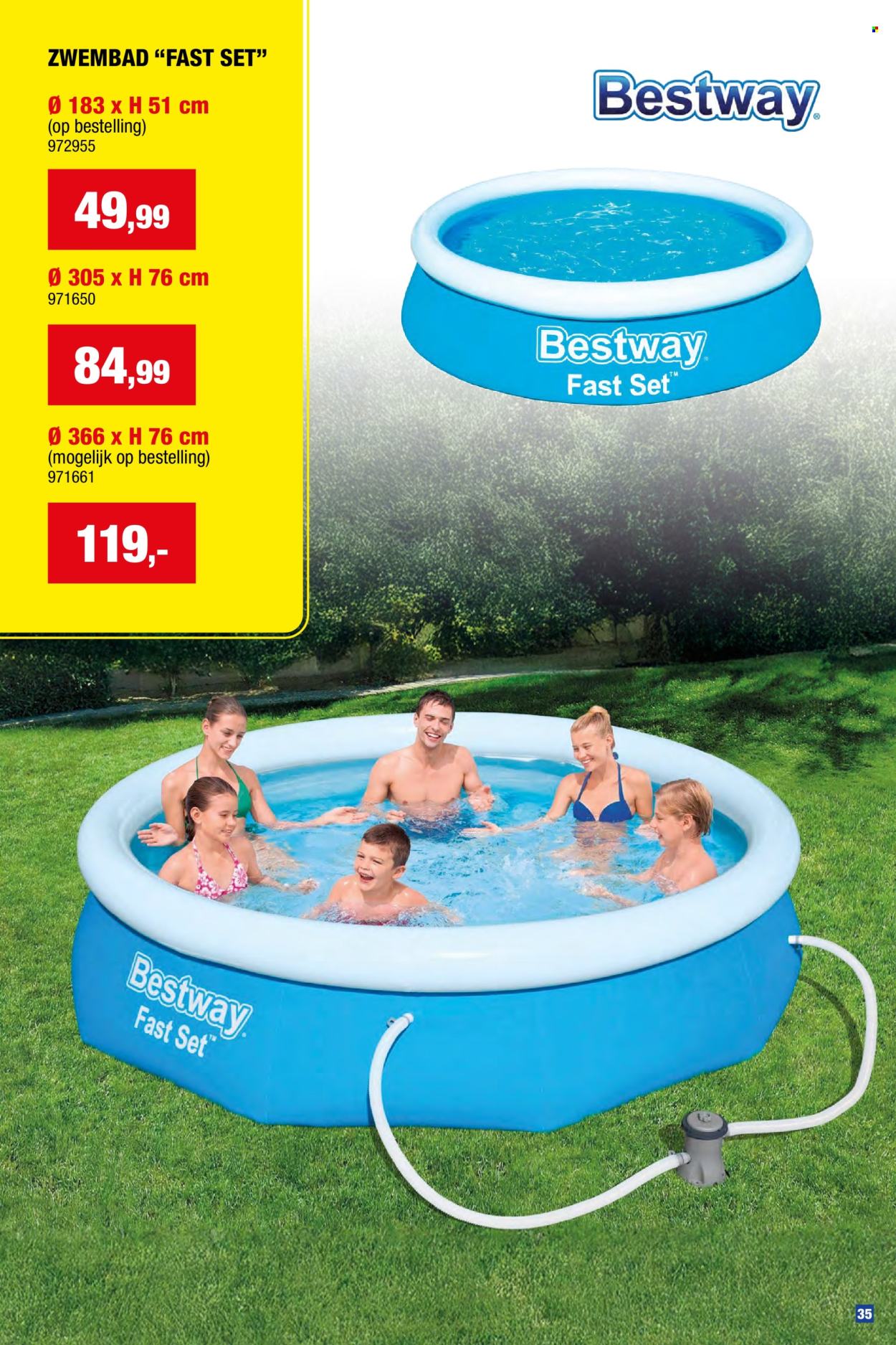Hubo-aanbieding  - 16.4.2025 - 31.7.2025. Pagina 35.
