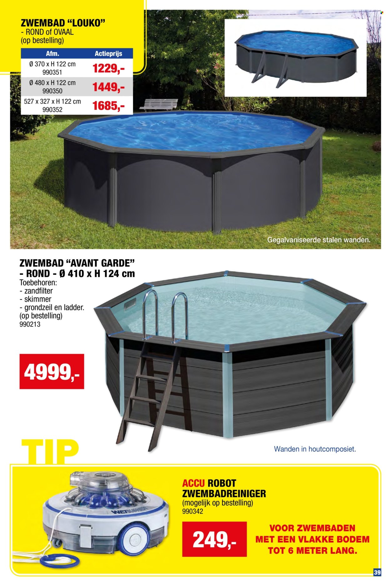 Hubo-aanbieding  - 16.4.2025 - 31.7.2025. Pagina 39.