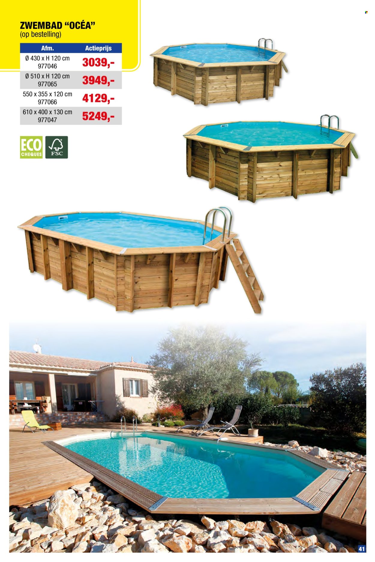 Hubo-aanbieding  - 16.4.2025 - 31.7.2025. Pagina 41.
