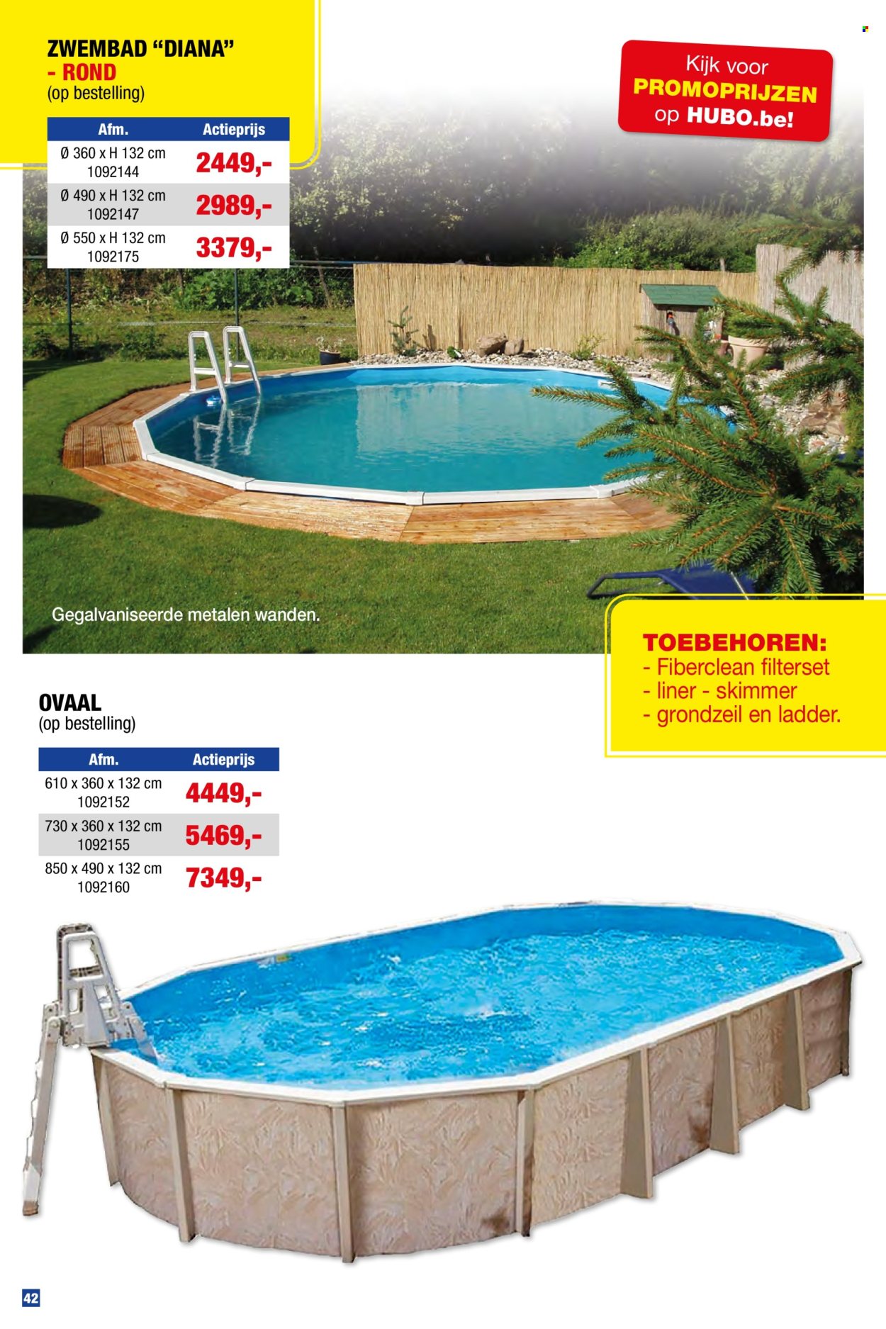 Hubo-aanbieding  - 16.4.2025 - 31.7.2025. Pagina 42.