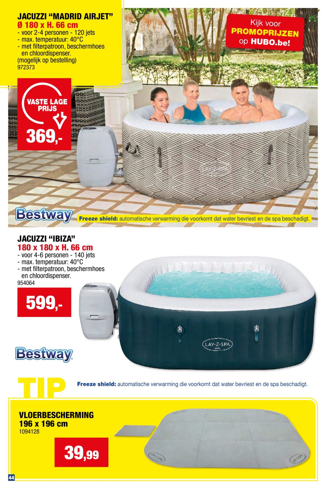 Hubo-aanbieding  - 16.4.2025 - 31.7.2025. Pagina 44.