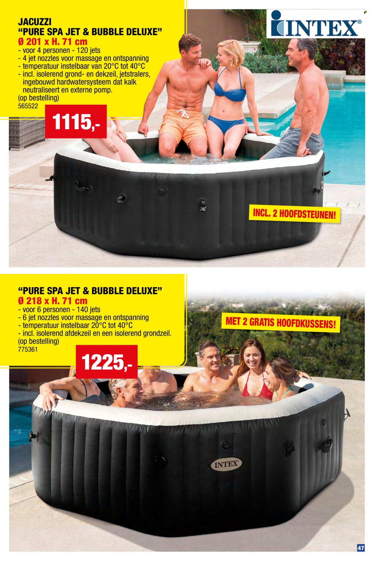 Hubo-aanbieding  - 16.4.2025 - 31.7.2025. Pagina 47.