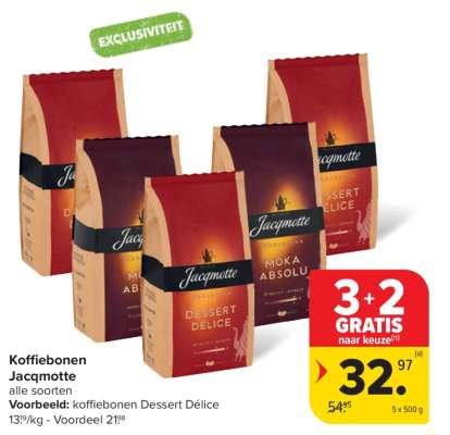 Koffiebonen Jacqmotte