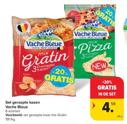 Vache Bleue mix Gratin