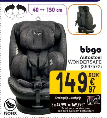 bbgo Autostoel WONDERSAFE